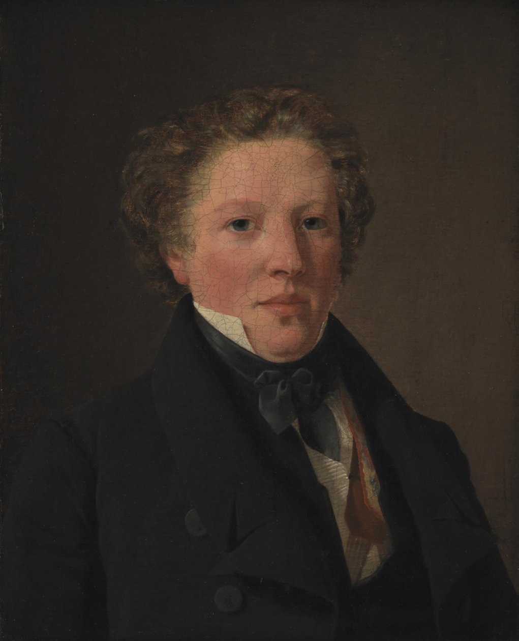 Aktor Christoffer Hvid autorstwa Wilhelm Bendz