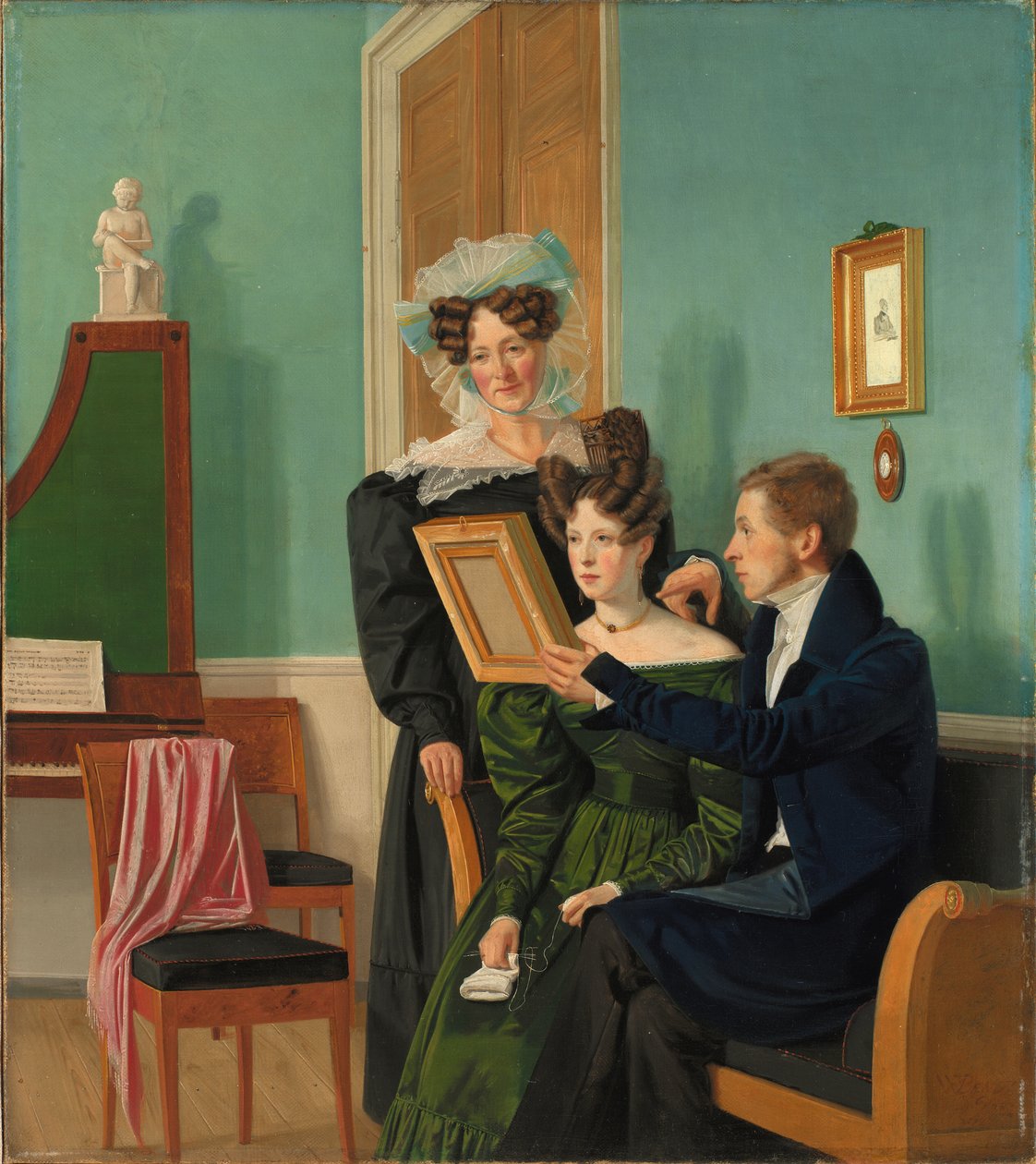 Rodzina Raffenberg autorstwa Wilhelm Bendz