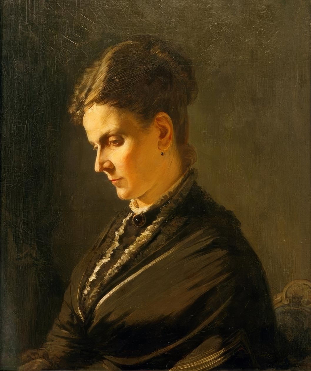 Portret Johanny Keßler autorstwa Wilhelm Busch
