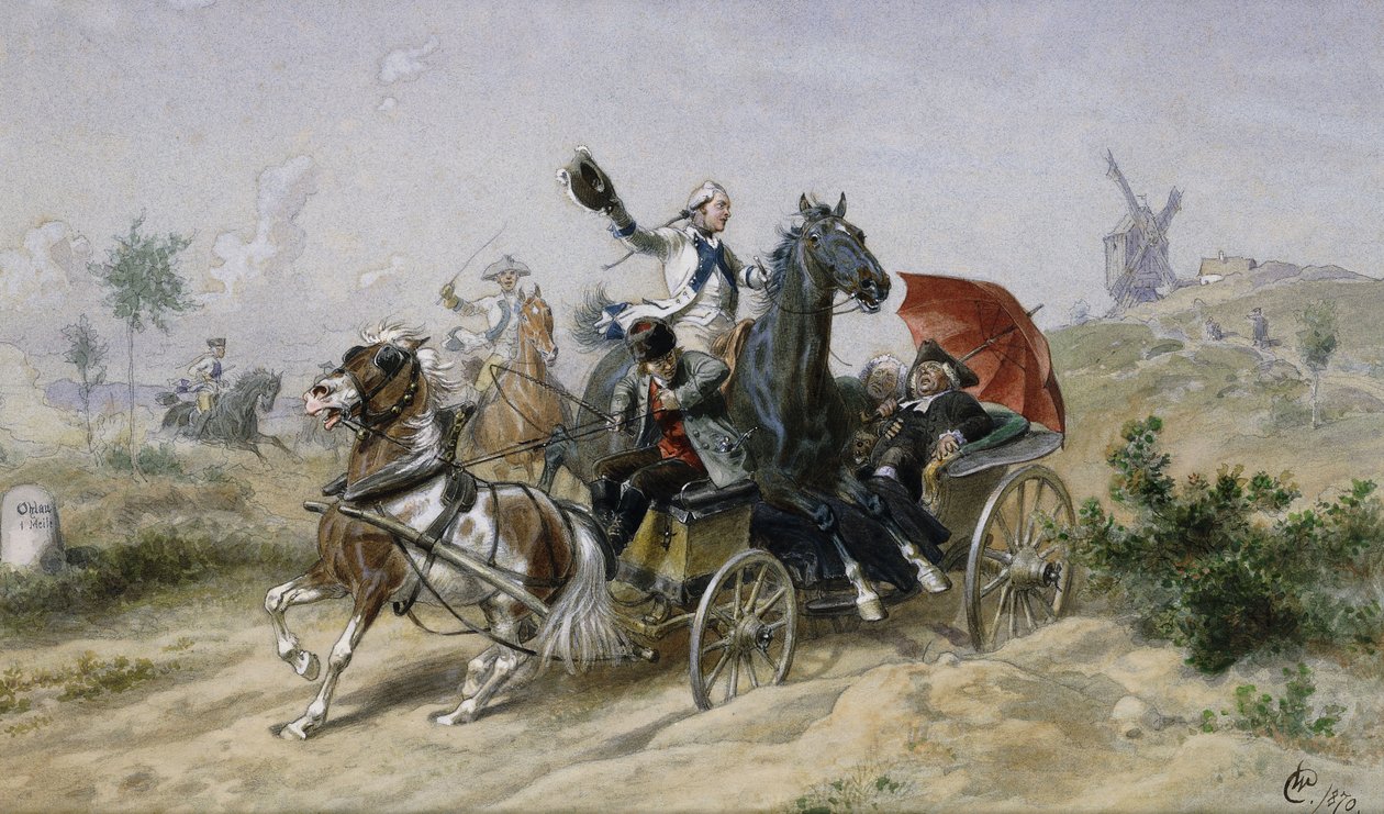 Bliski telefon, 1870 autorstwa Wilhelm Camphausen