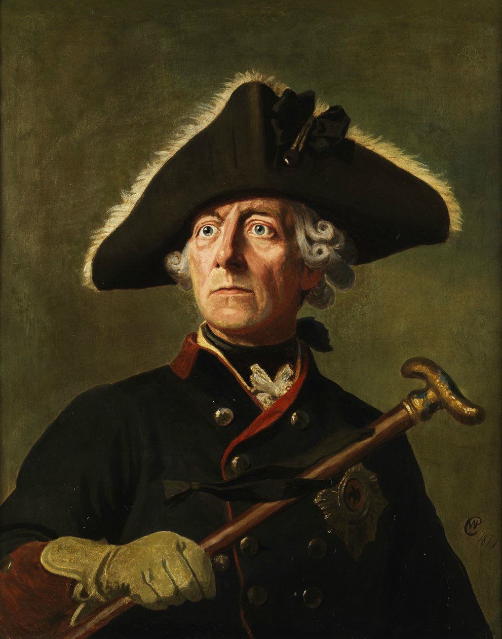 Fryderyk II Campenhausen autorstwa Wilhelm Camphausen