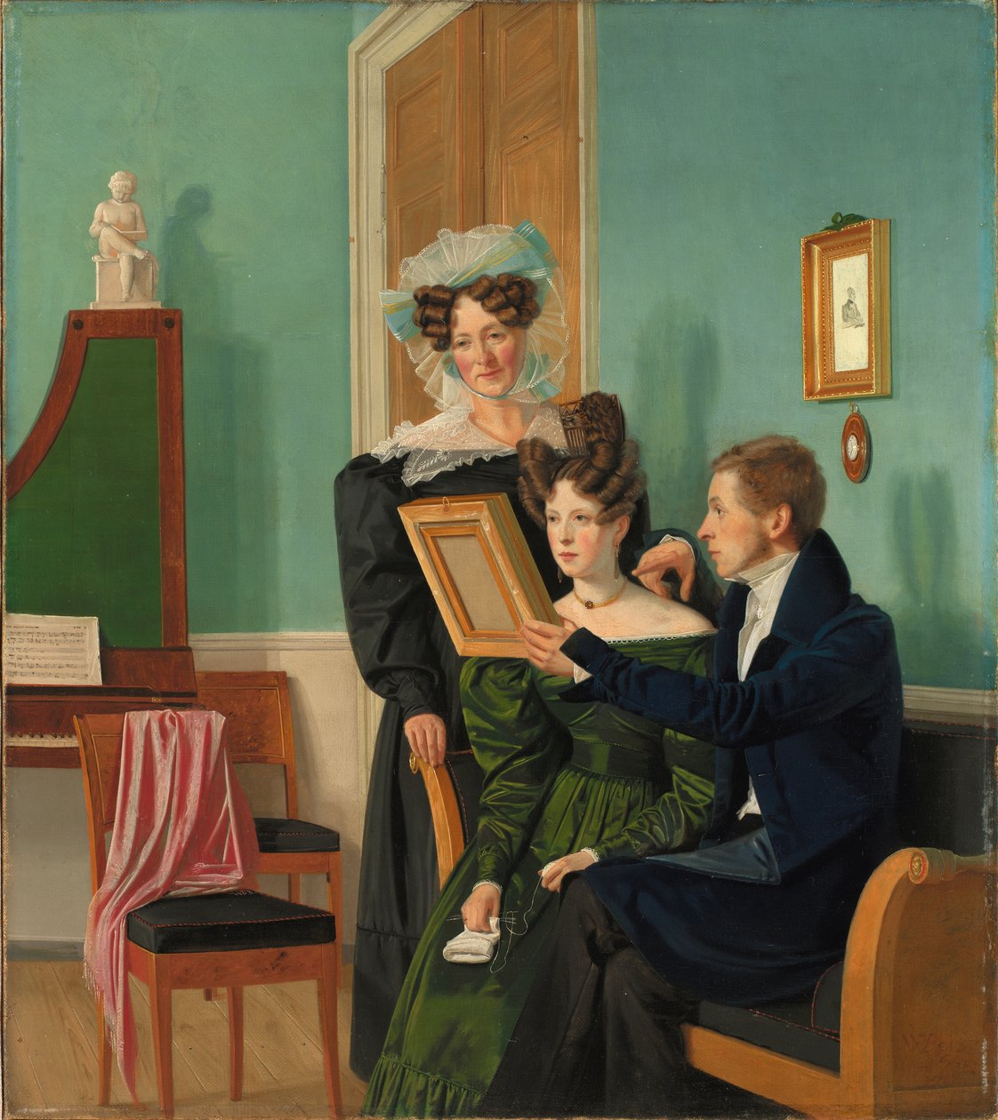 Rodzina Raffenbergów autorstwa Wilhelm Ferdinand Bendz