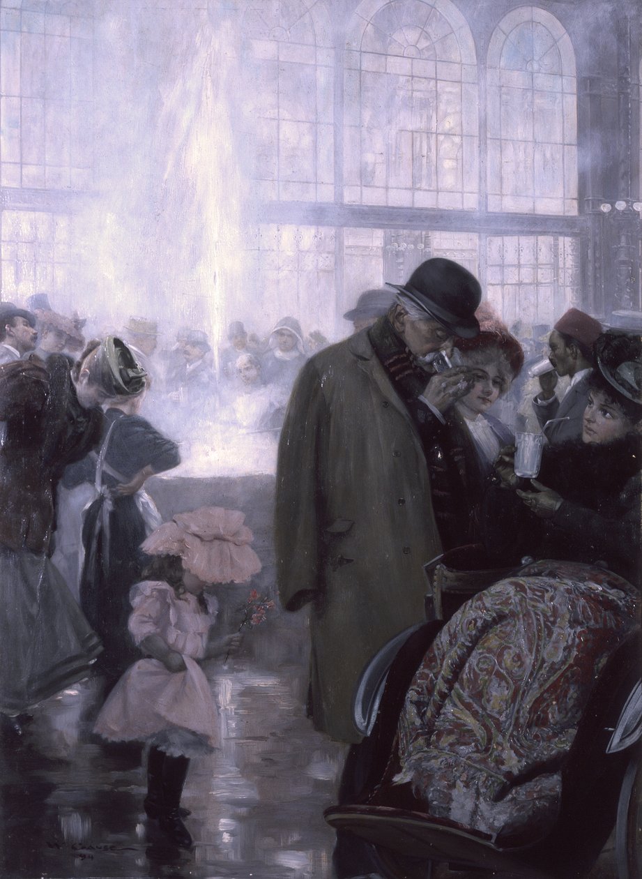 Gorące źródło autorstwa Wilhelm Gause
