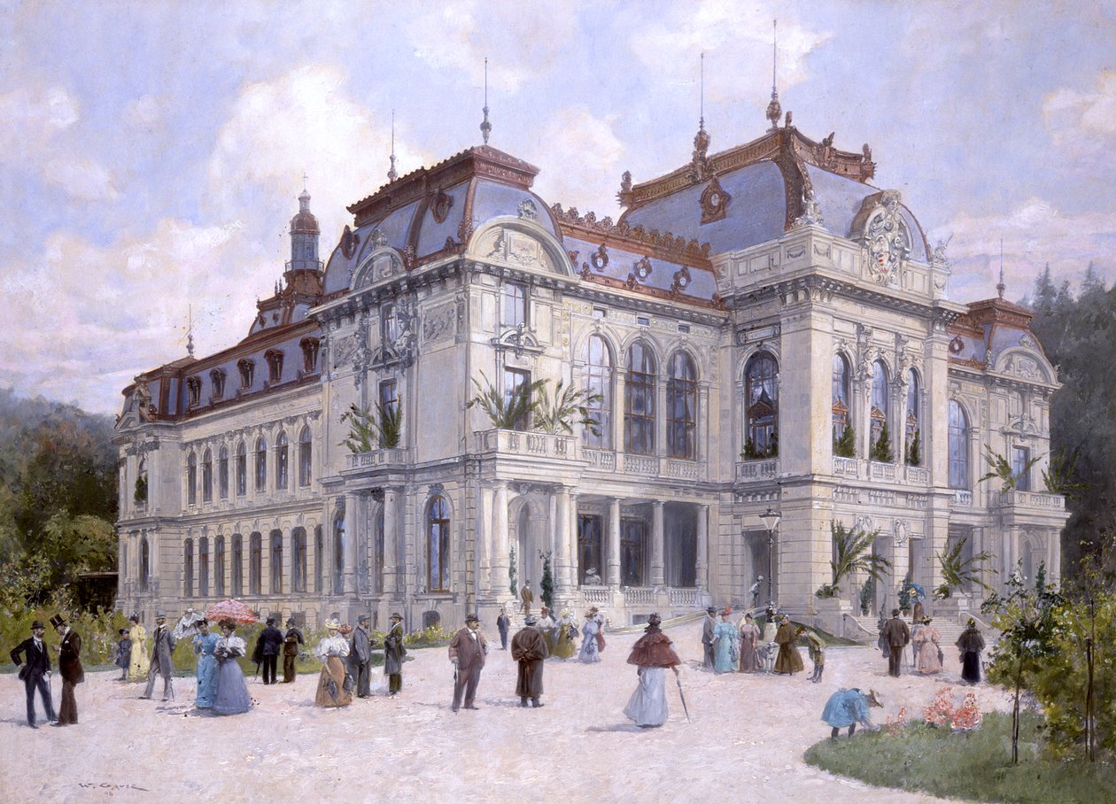 Kaiserbad (łaźnie cesarskie) autorstwa Wilhelm Gause