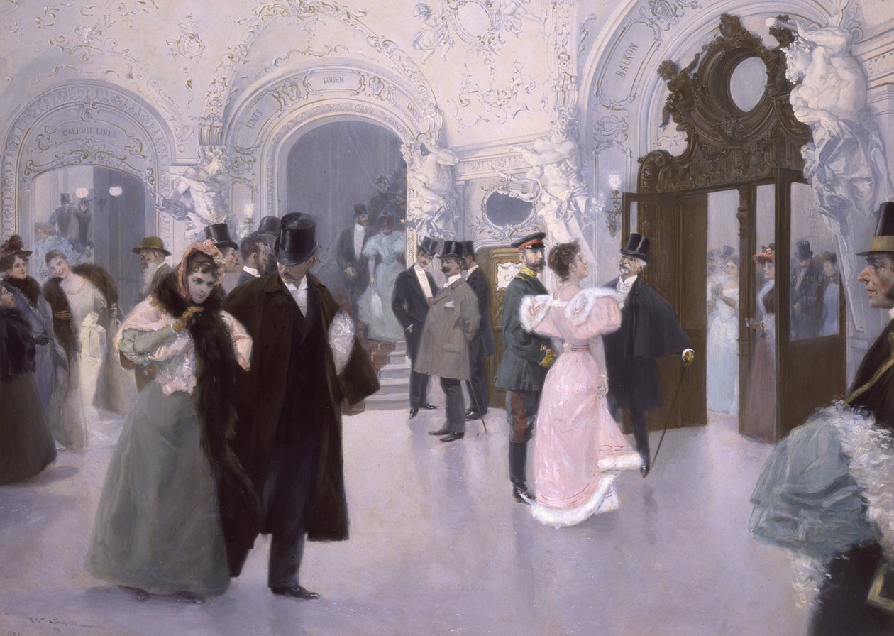 Teatr-Vestibül (Przedsionek Teatru) autorstwa Wilhelm Gause