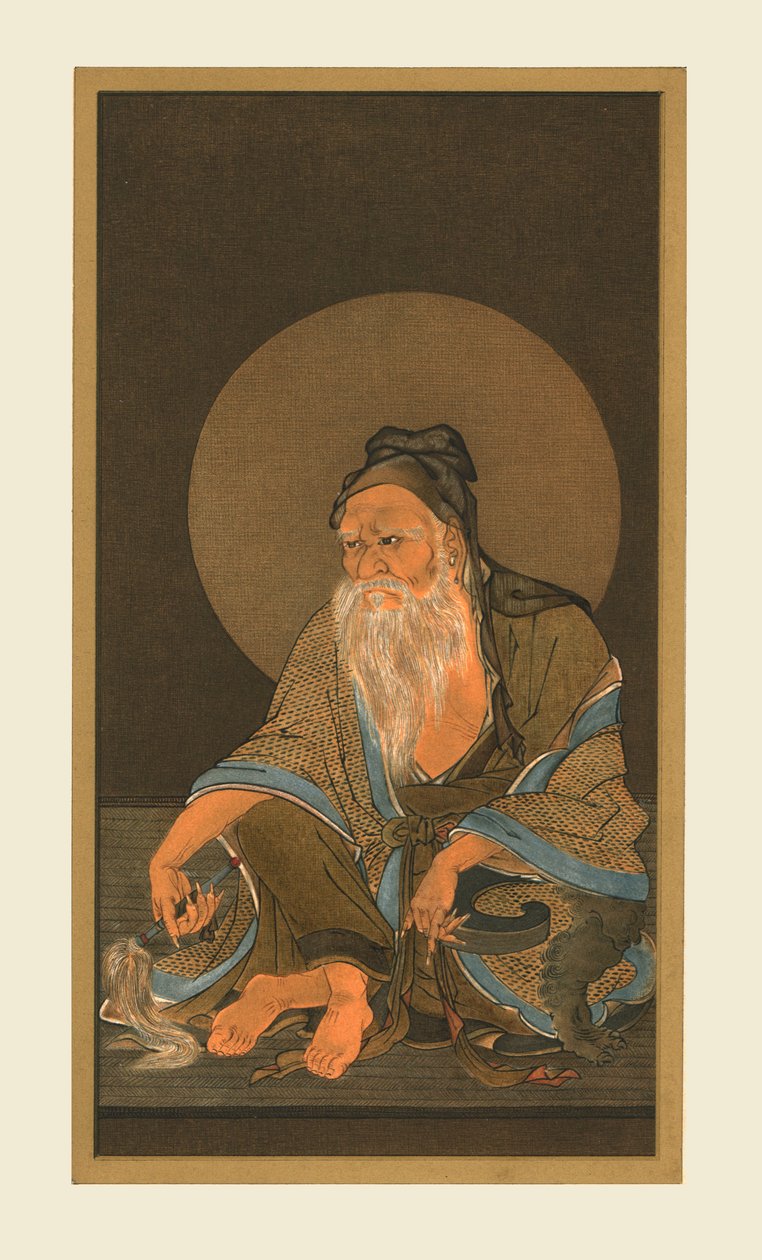 Portret Vimalakirtiego, XV w., 1886 r. autorstwa Wilhelm Greve