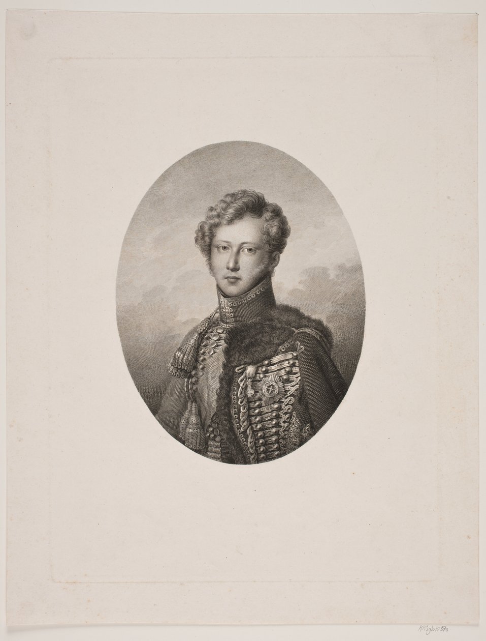 duński: książę Christian z Augustenborg autorstwa WIlhelm Heuer