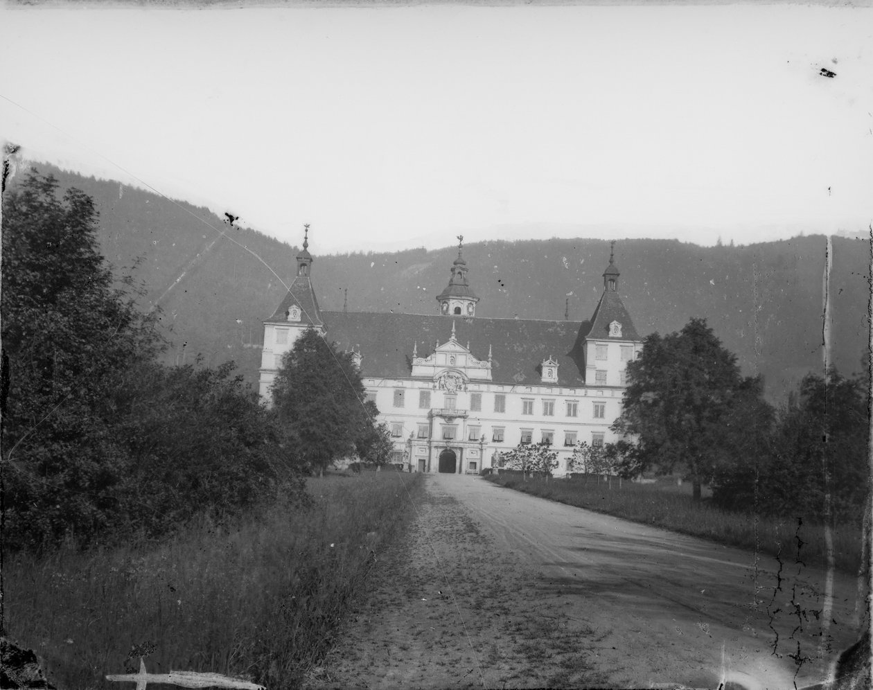 Zamek Eggenberg w Eggenbergu koło Grazu autorstwa Wilhelm J. Burger