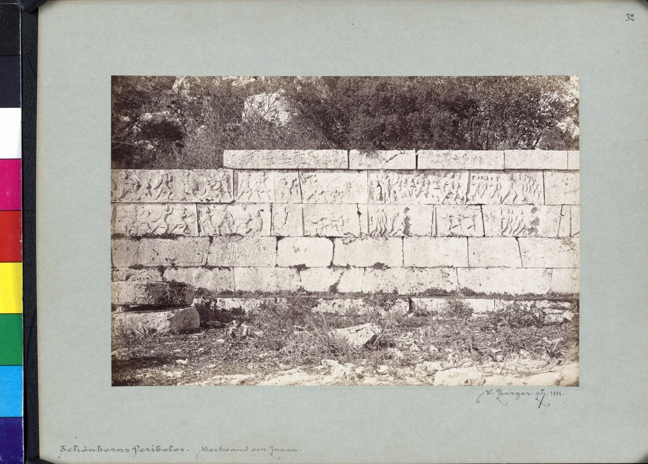 Heroon z Trysa autorstwa Wilhelm J. Burger