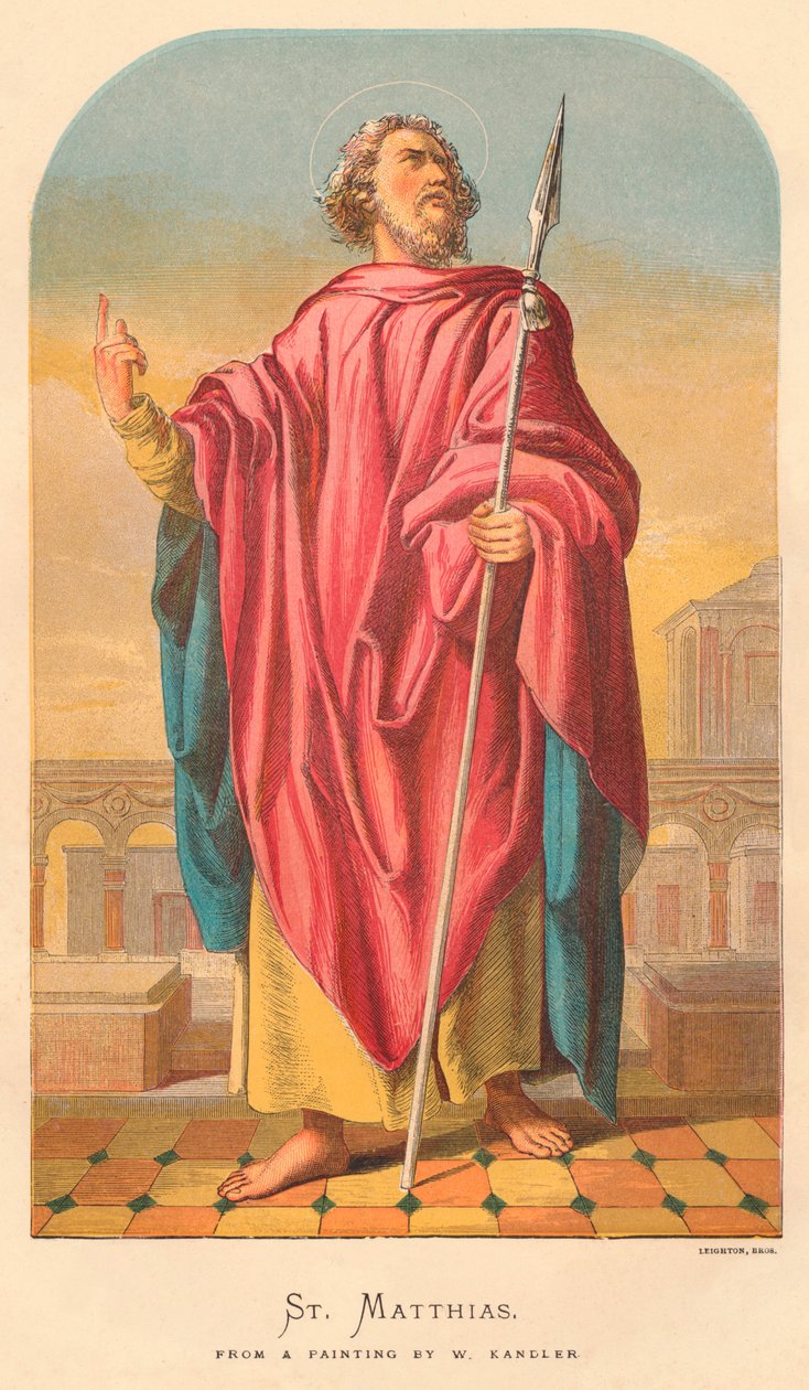 Św. Macieja, połowa końca XIX wieku. autorstwa Wilhelm Kandler