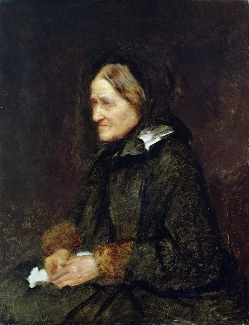Helene Leibl, ciotka artysty, 1867 autorstwa Wilhelm Maria Hubertus Leibl