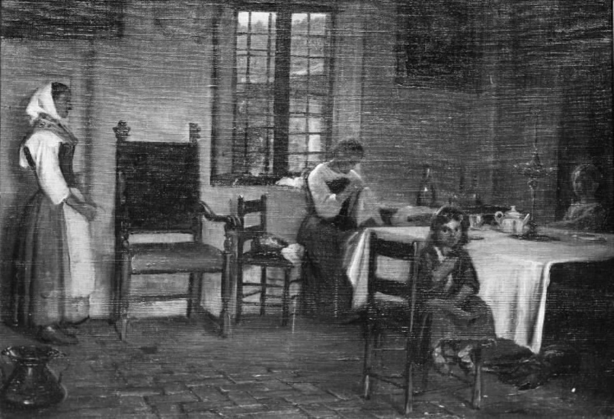 Włoskie wnętrze autorstwa Wilhelm Marstrand