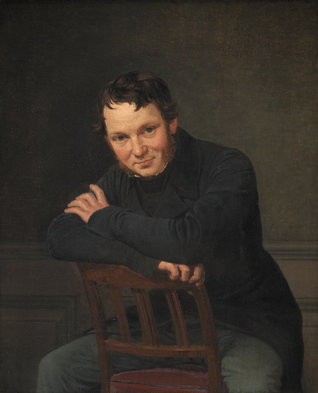Gottlieb Bindesbøll, duński architekt autorstwa Wilhelm Marstrand
