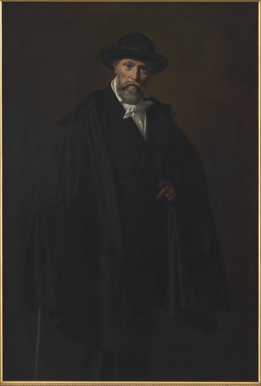 Malarz Constantin Hansen autorstwa Wilhelm Marstrand