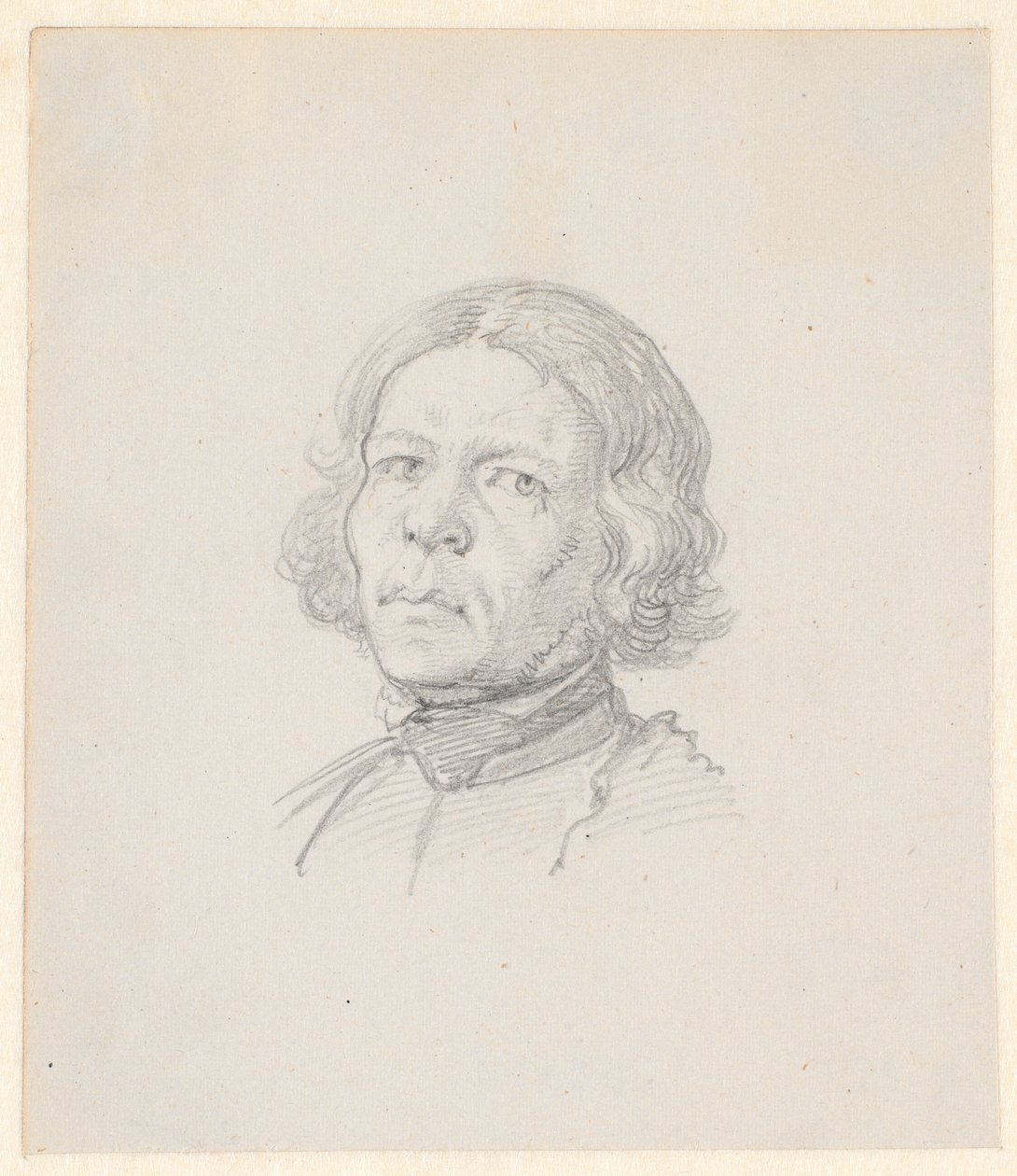 Portret głowy, szwedzki rolnik autorstwa Wilhelm Marstrand