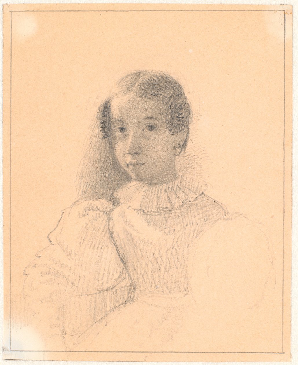 Portret Adelajdy Emilie Waagepetersen autorstwa Wilhelm Marstrand