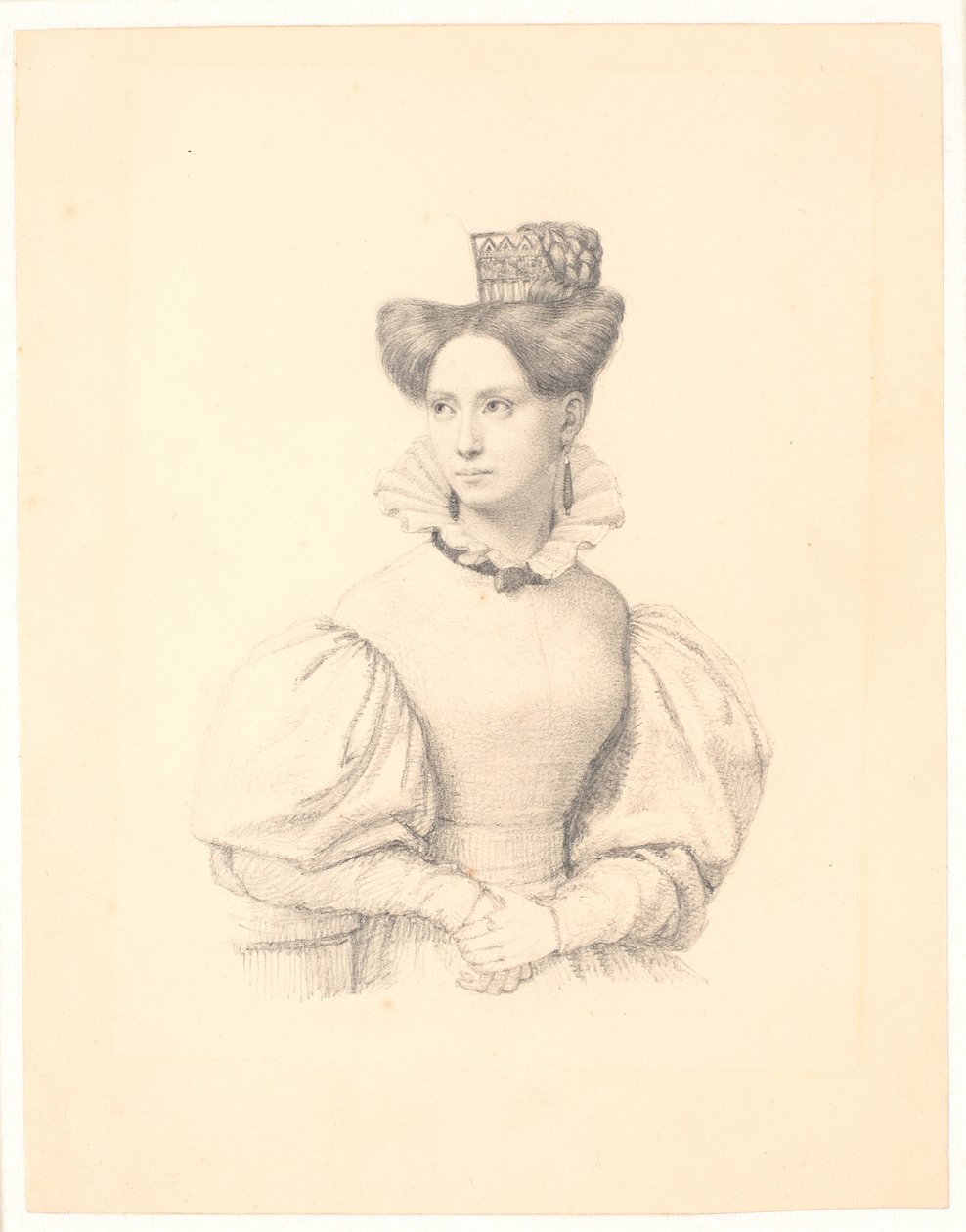Portret Sophie Frederikke Raffenberg autorstwa Wilhelm Marstrand