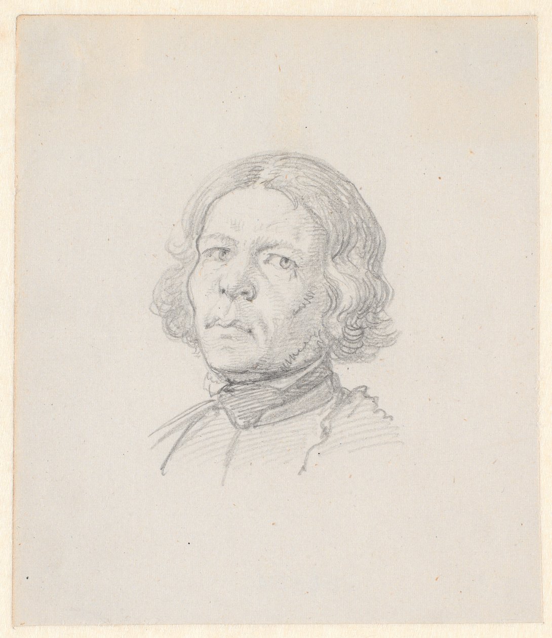 Portret głowy, szwedzki rolnik autorstwa Wilhelm Marstrand