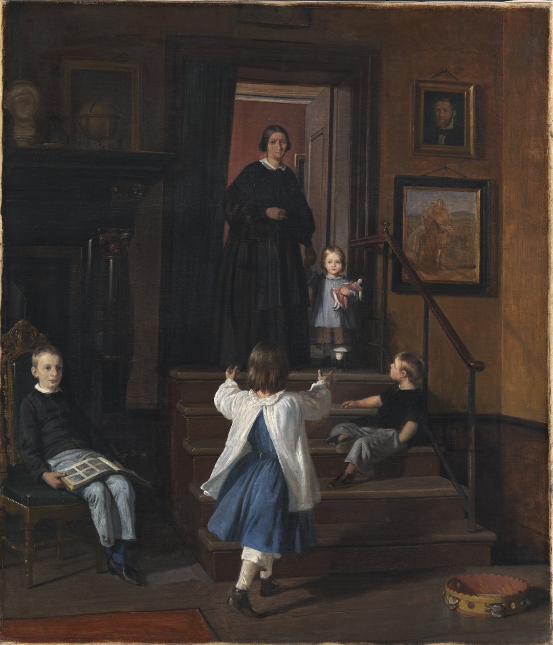 Rodzina Artysty autorstwa Wilhelm Marstrand