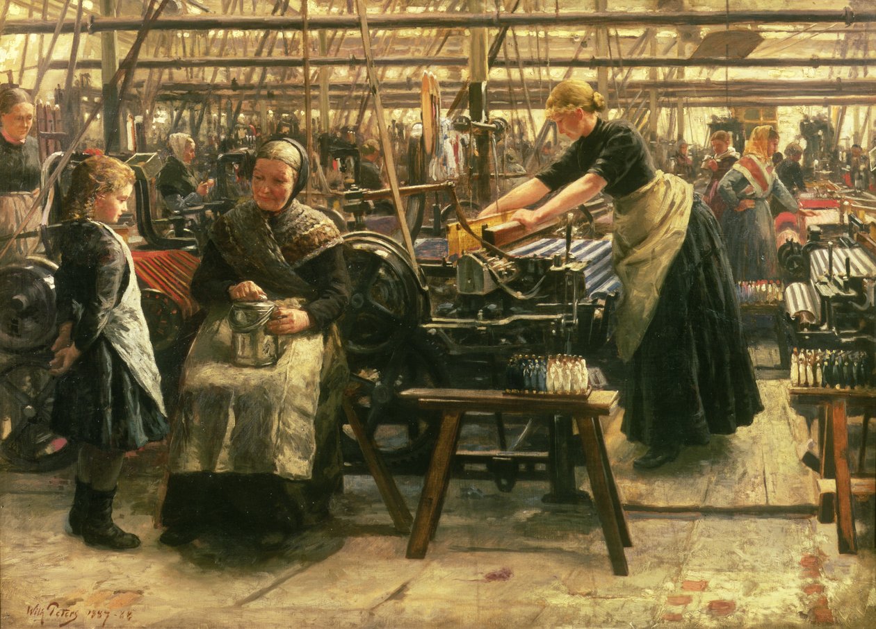 Tkactwo kołowe autorstwa Wilhelm Peters