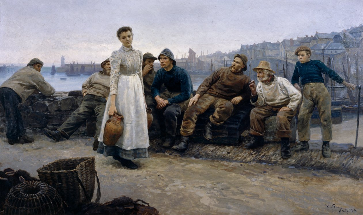 Pod krzyżowym ogniem autorstwa Wilhelm Peters