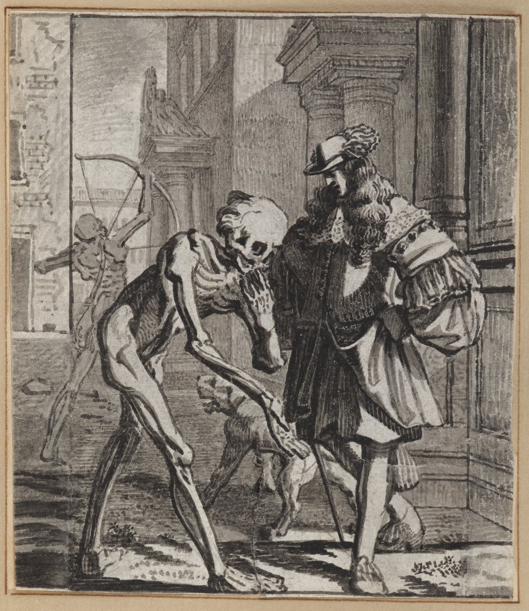 Głupiec bezpieczny od śmierci autorstwa Wilhelm Stettler