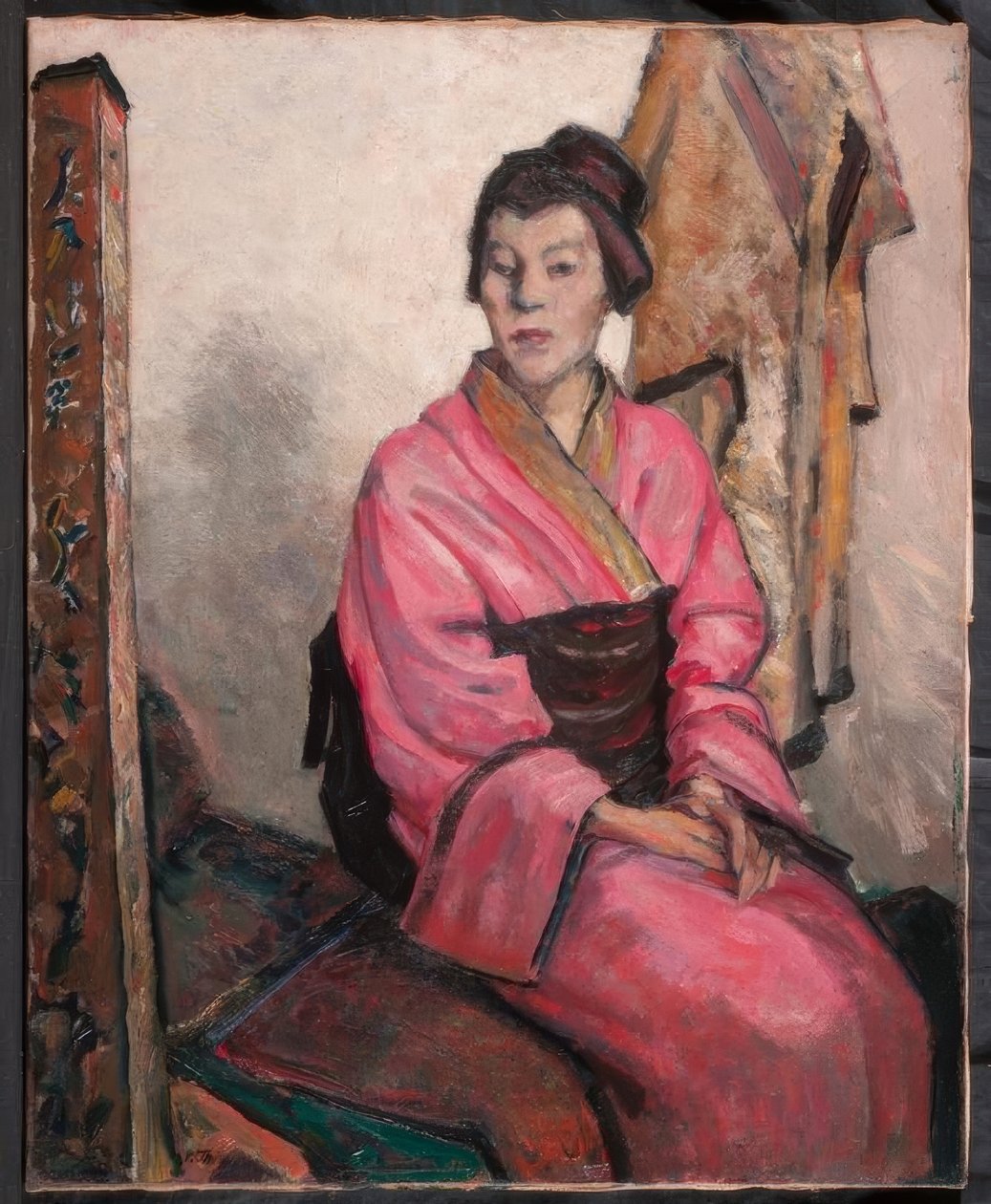 Pani w kimonie autorstwa Wilhelm Thöny