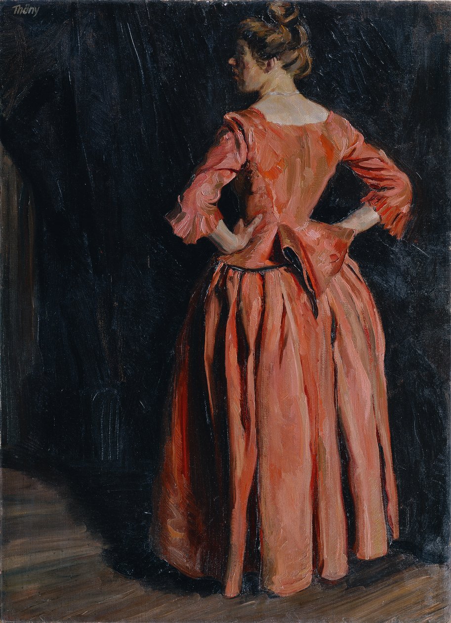 portret damy autorstwa Wilhelm Thöny