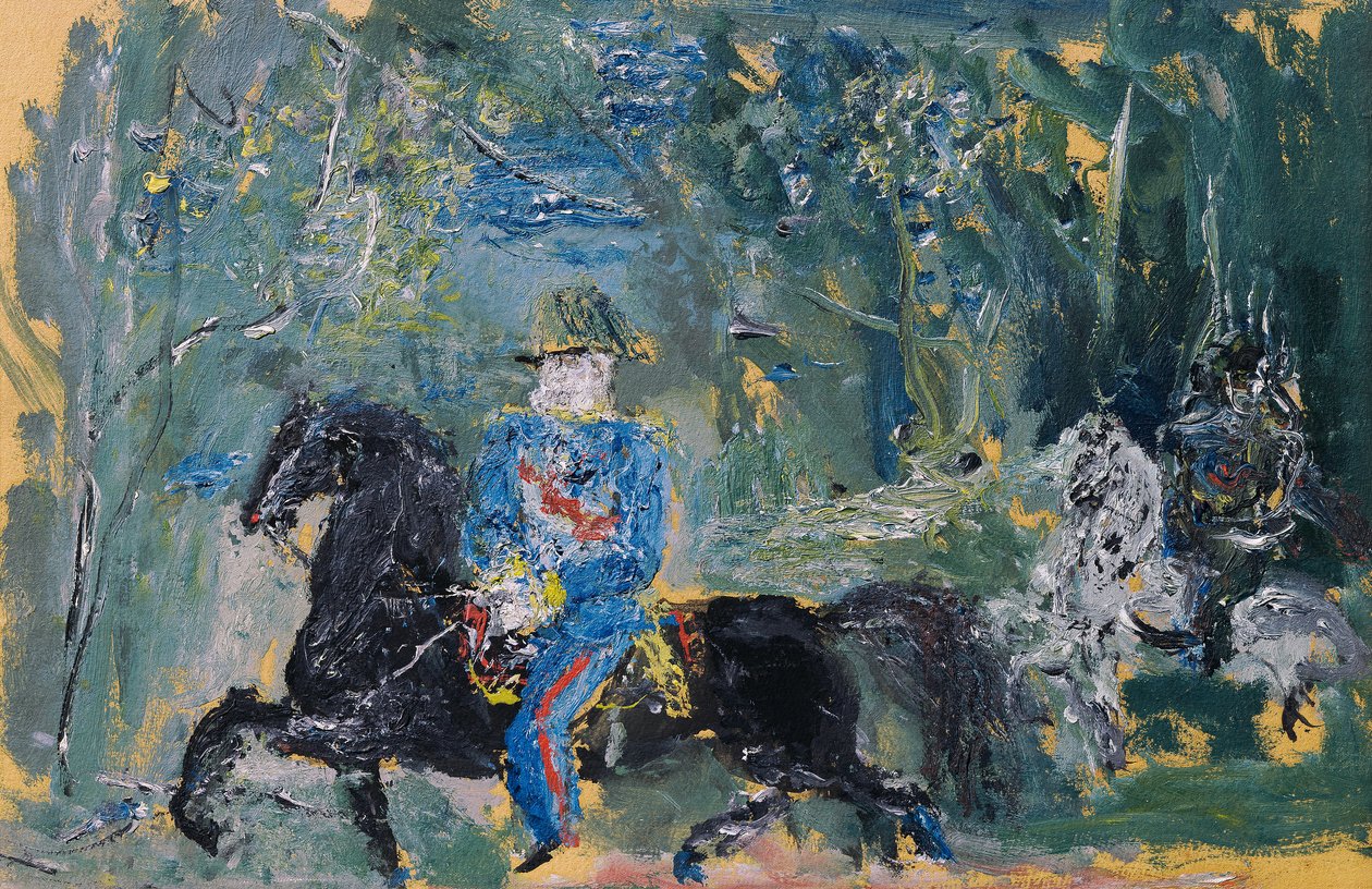 Kaiser Franciszek Józef im Wiener Prater autorstwa Wilhelm Thöny