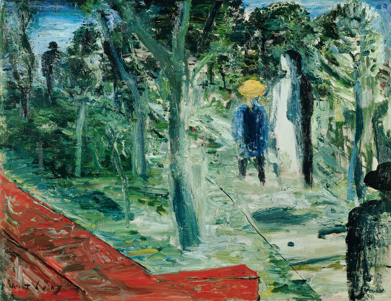 Park (niedzielne popołudnie) autorstwa Wilhelm Thöny