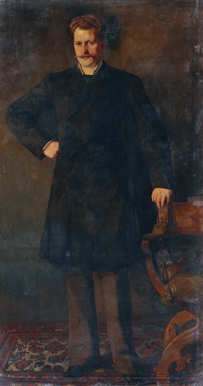 Kammersänger Theodor Reichmann autorstwa Wilhelm Trübner