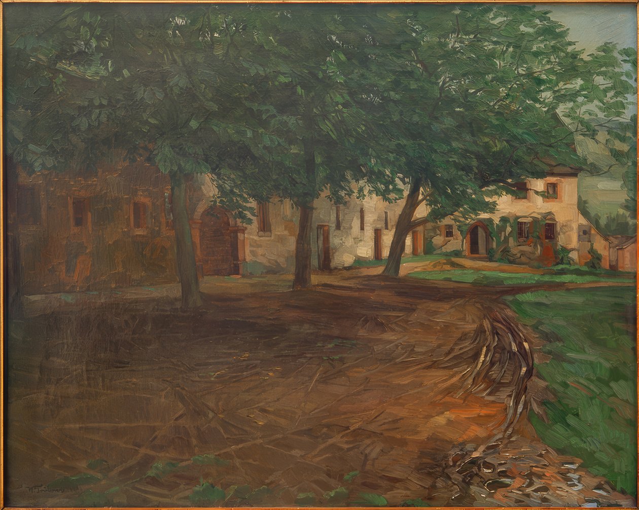 Budynek gospodarczy w Amorbach autorstwa Wilhelm Trübner