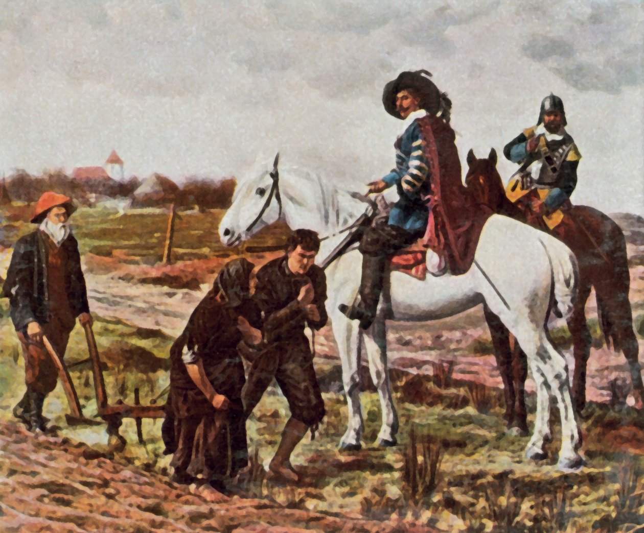 Rekruterzy z czasów wojny trzydziestoletniej autorstwa Wilhelm Werner Schuch