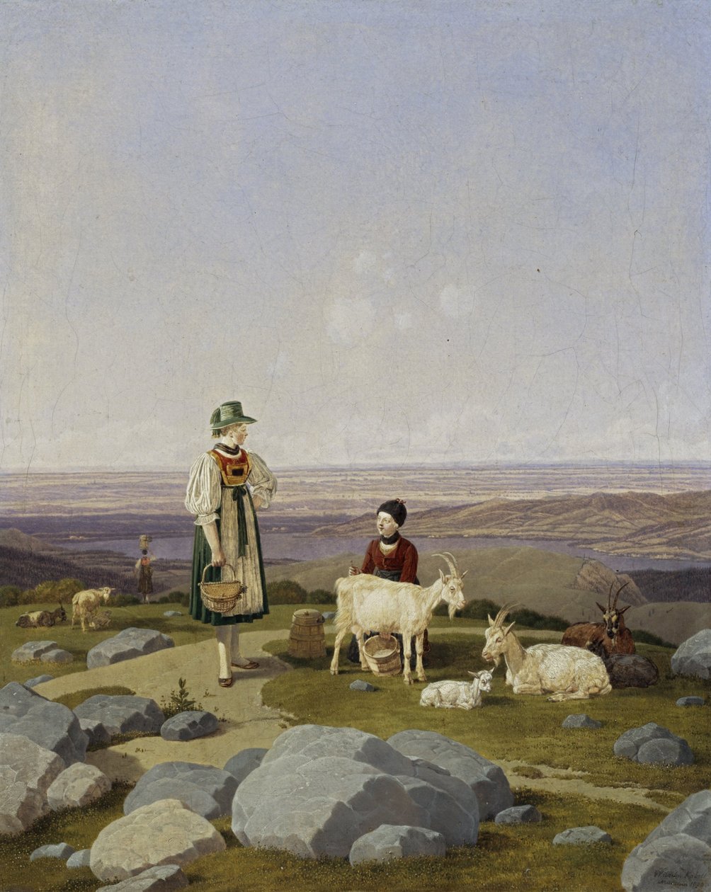 Na Gaisalmie autorstwa Wilhelm von Kobell