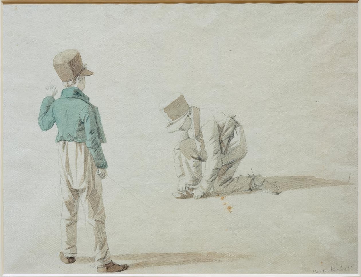 Studium chłopca w czapce z daszkiem autorstwa Wilhelm von Kobell