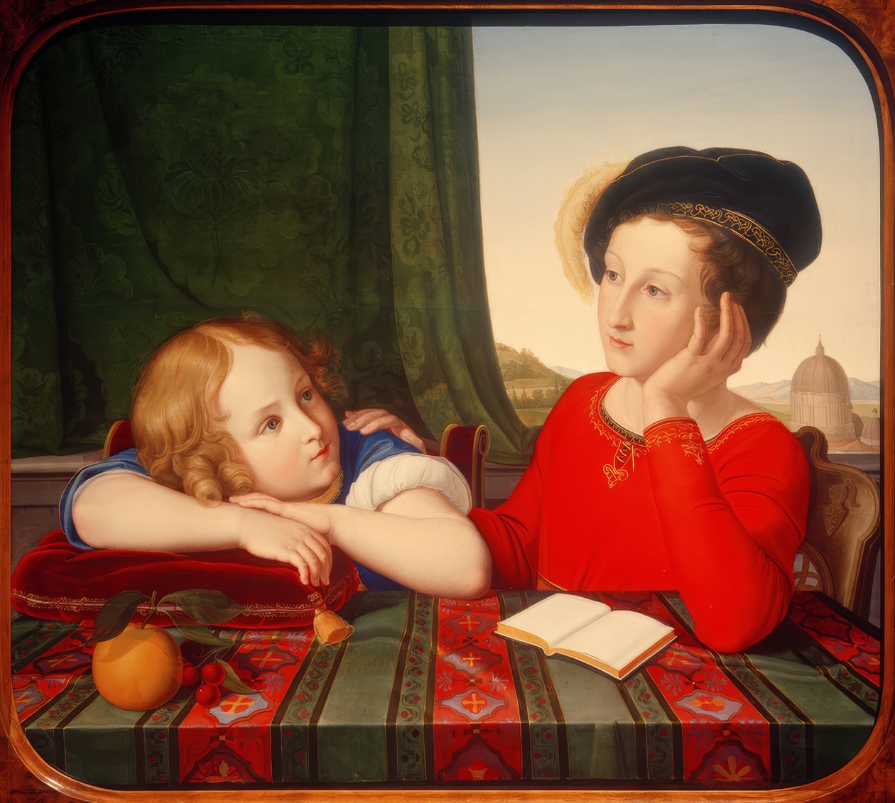 Wienczyslaw und Konstanty Potocki autorstwa Friedrich Wilhelm von Schadow