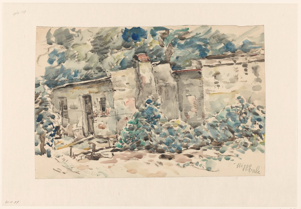 Domek w Higgo Vale (?) autorstwa Wilhelmus Johannes Steenhoff