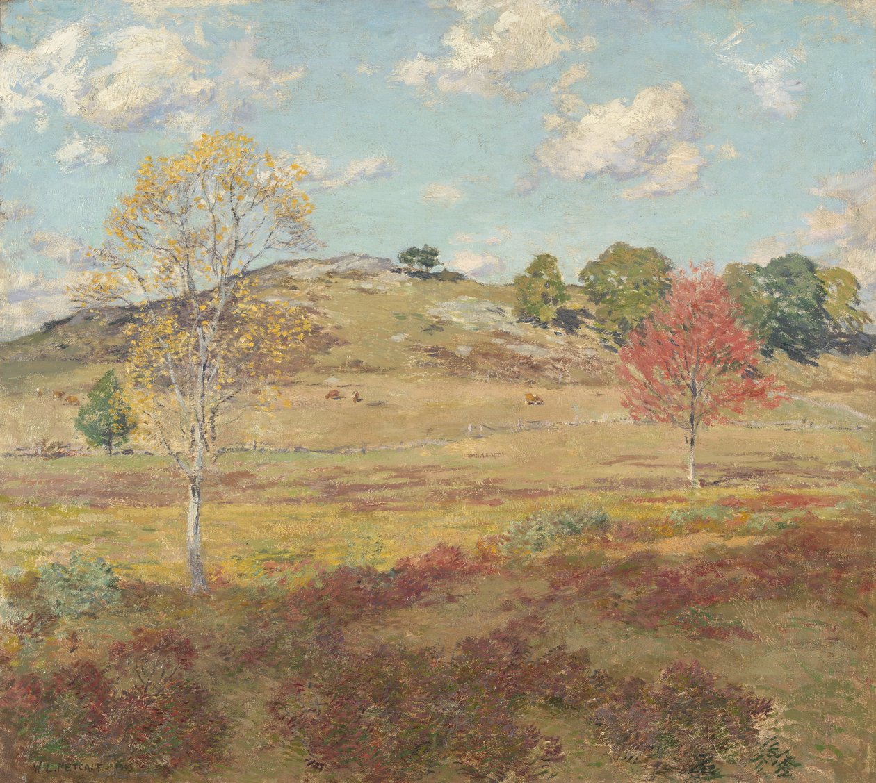 Wczesna jesień, 1905 autorstwa Willard Leroy Metcalf