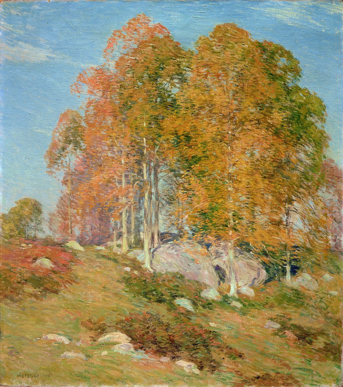 Początek października 1906 autorstwa Willard Leroy Metcalf