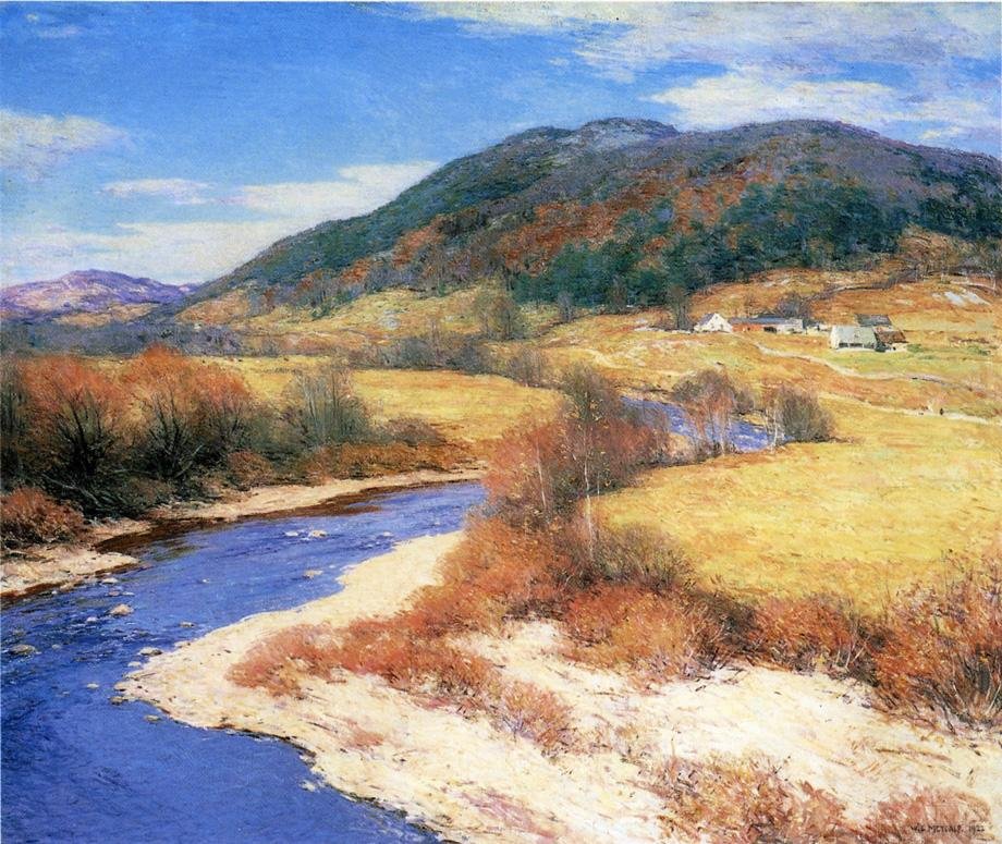 Indyjskie Lato, Vermont autorstwa Willard Leroy Metcalf
