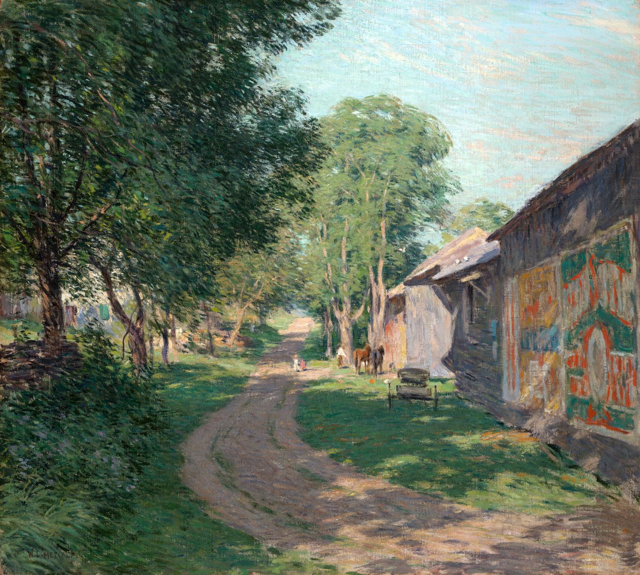 Cienie Środka Letniego autorstwa Willard Leroy Metcalf
