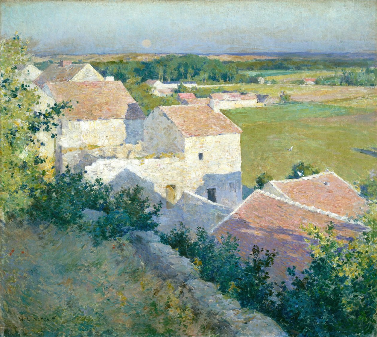Letni zmierzch autorstwa Willard Leroy Metcalf