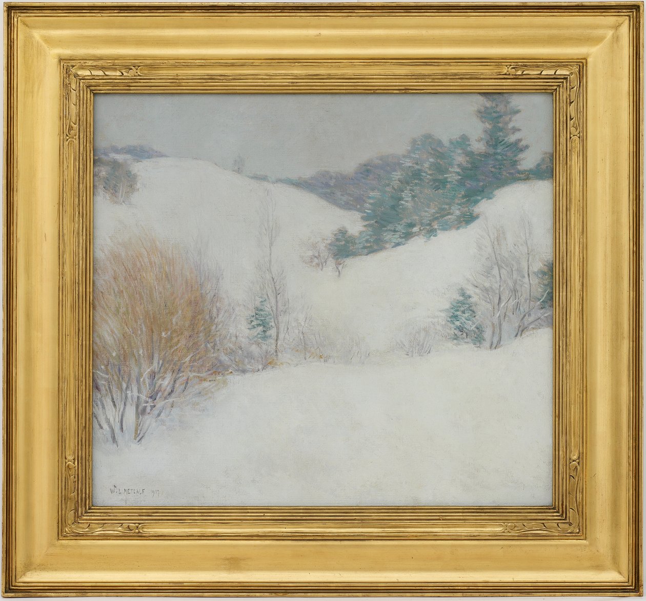 Białe pastwisko autorstwa Willard Leroy Metcalf