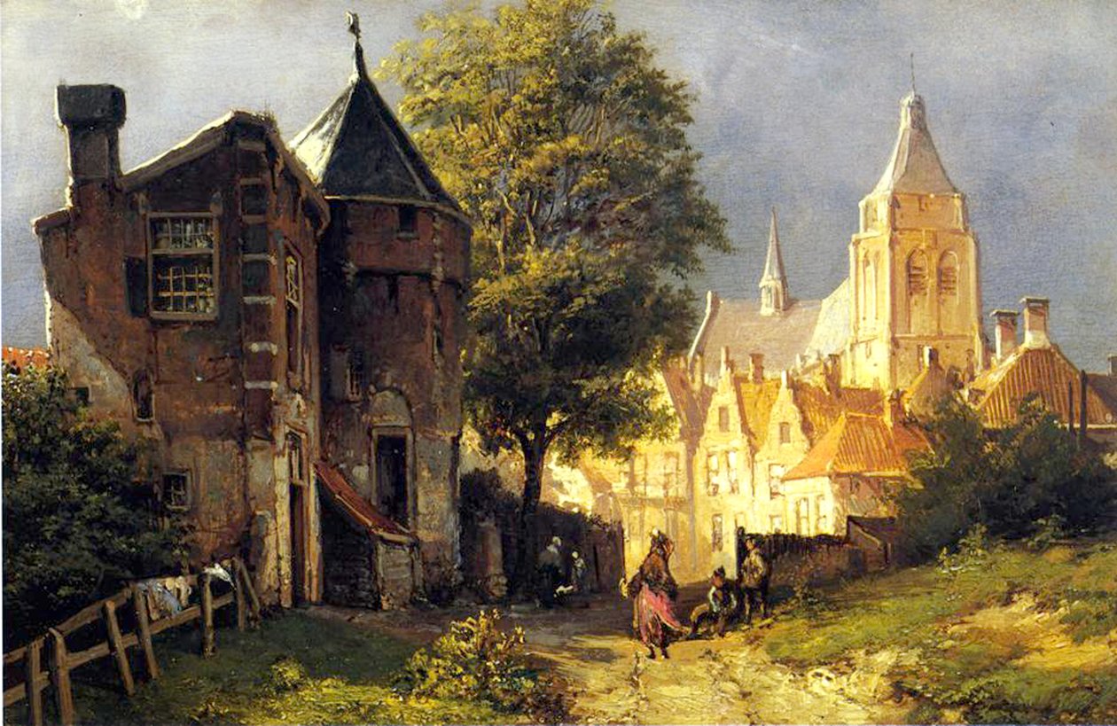 Amsterdam autorstwa Willem Koekkoek