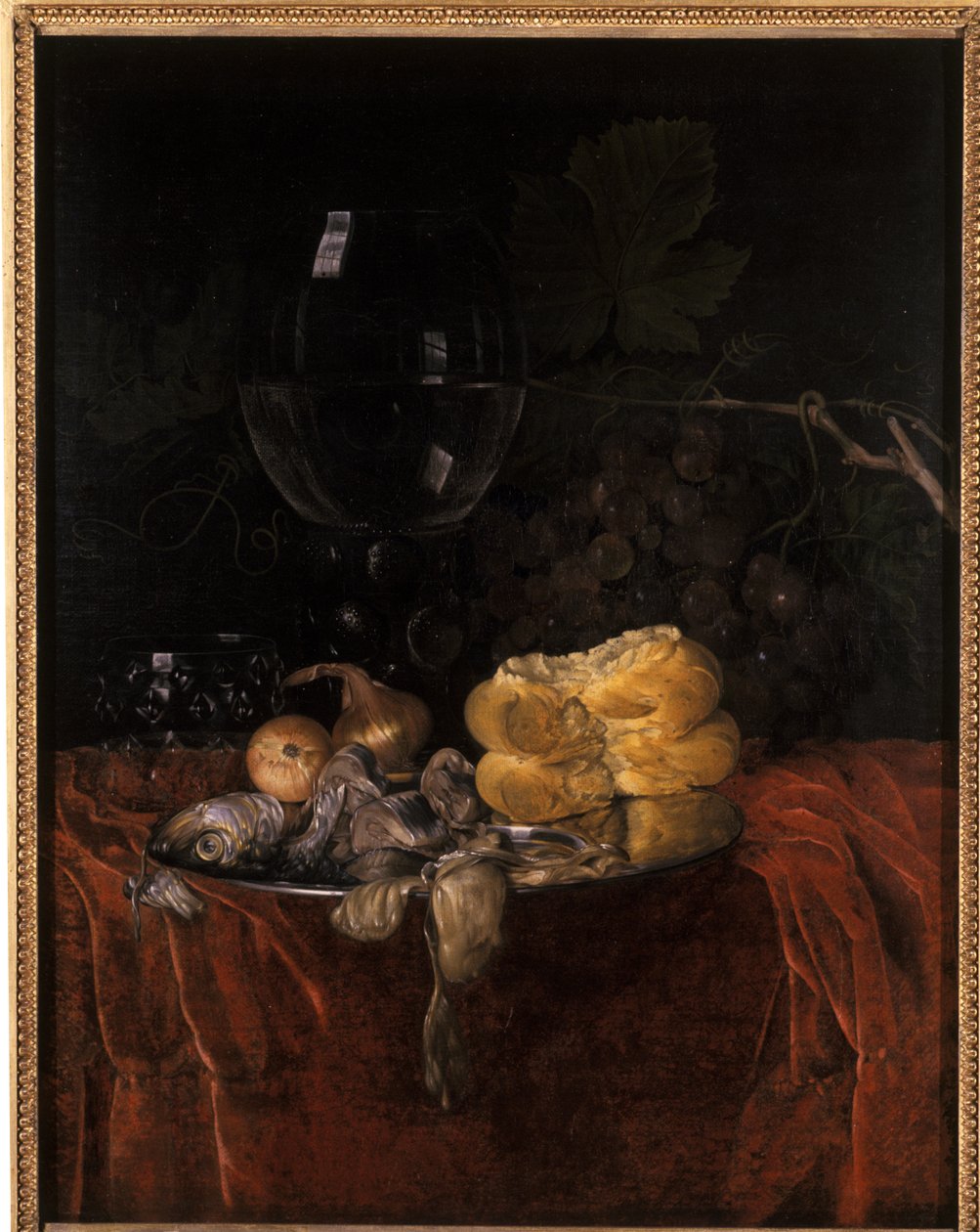 Martwa natura ze śledziem autorstwa Willem van Aelst