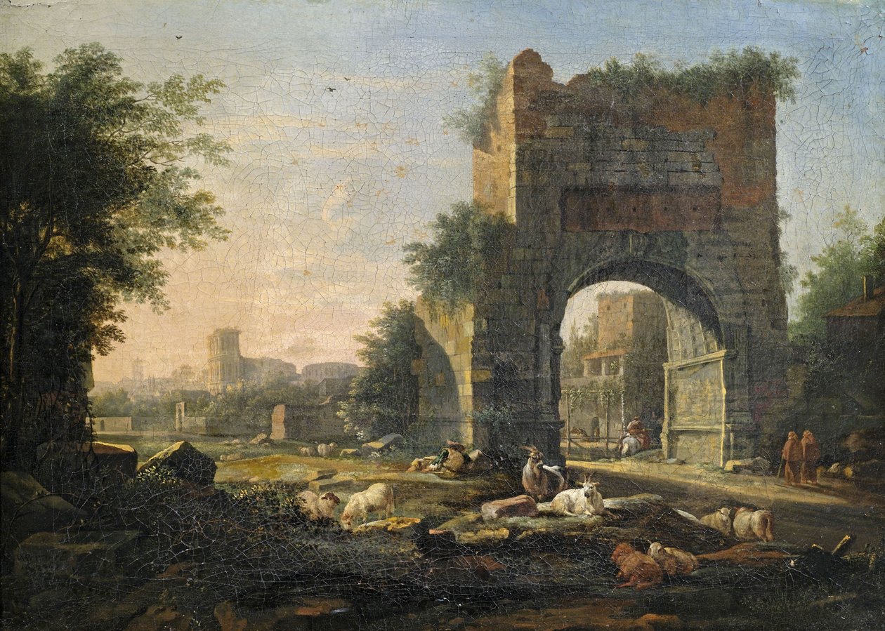 Rzymski wieczorny nastrój autorstwa Willem van Bemmel