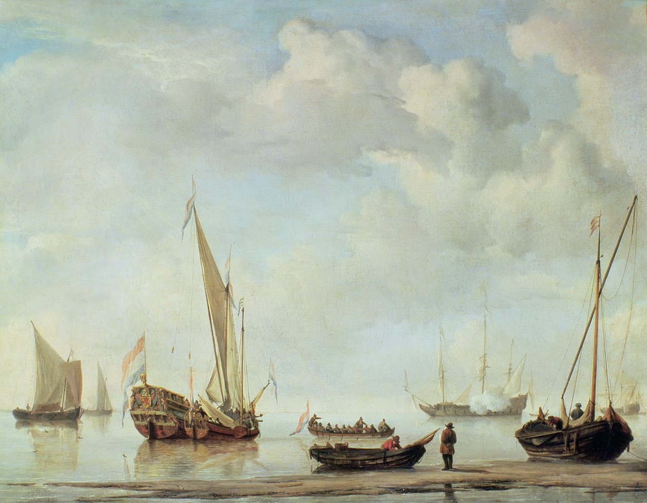 Wysyłka w spokoju autorstwa Willem van de Velde