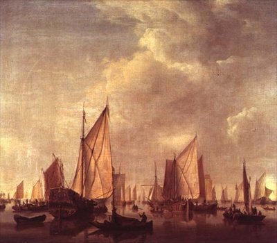 Wysyłka w spokoju autorstwa Willem van de Velde