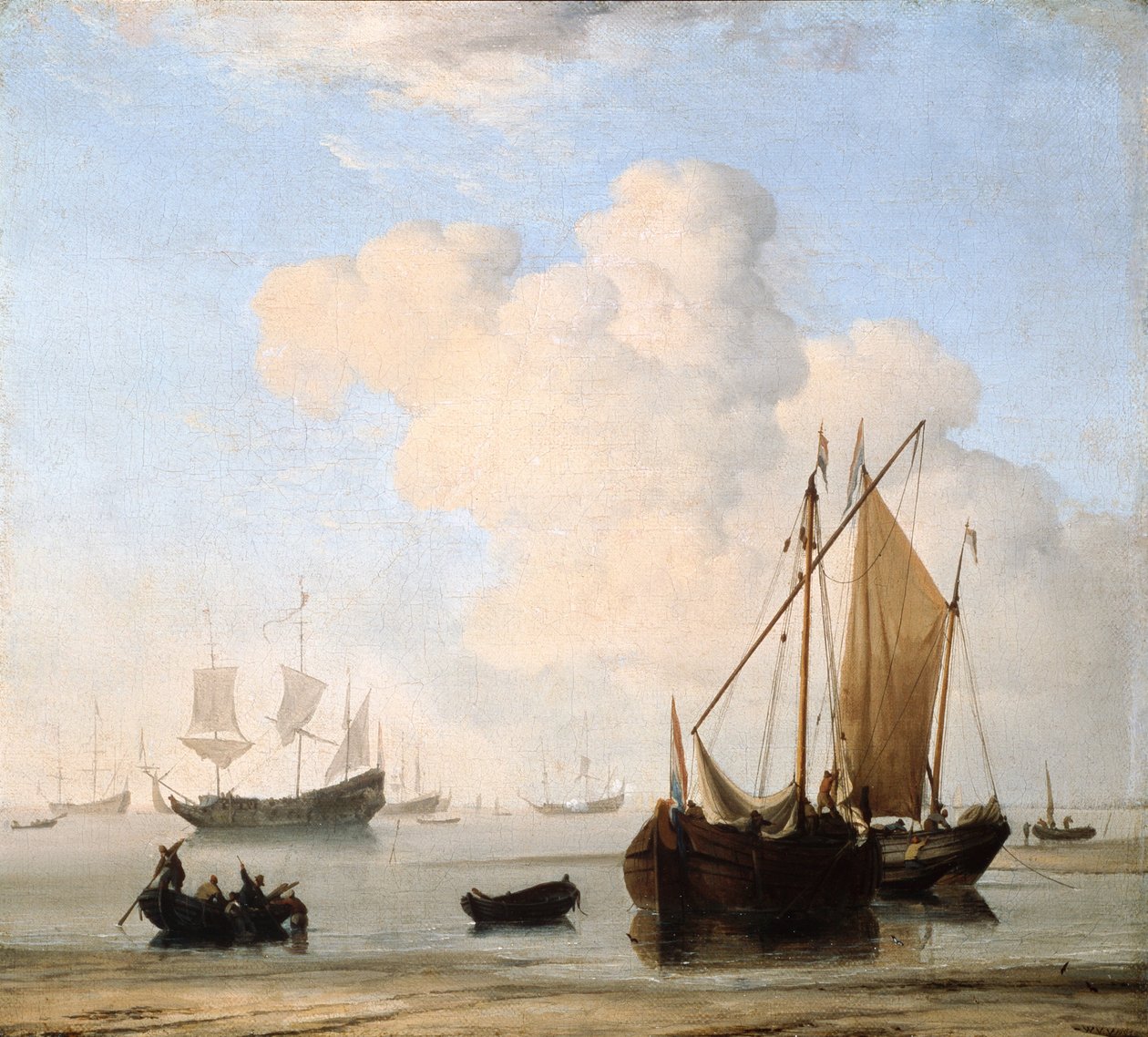Spokój autorstwa Willem van de Velde the Younger