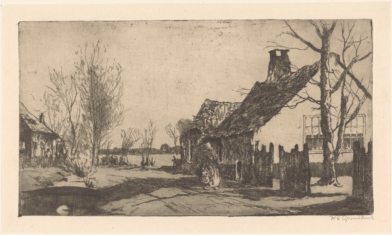Epe (tytuł oryginalny) autorstwa Willem Adrianus Grondhout (signed by artist)